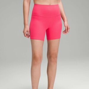 Lululemon Align High-Rise Short 6" Lip Gloss, Size 10